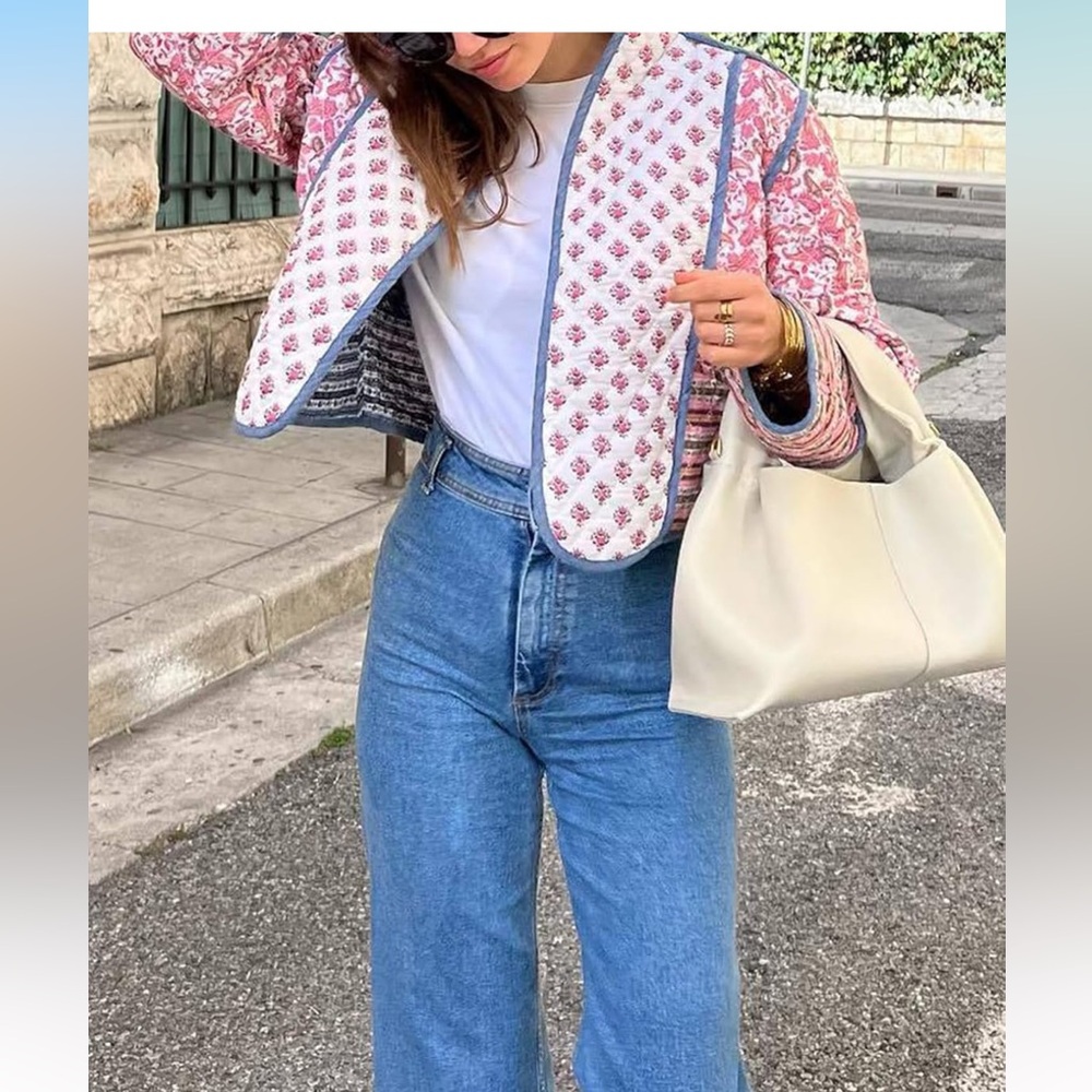 Reversible Patterned Women's Jacket - image 10